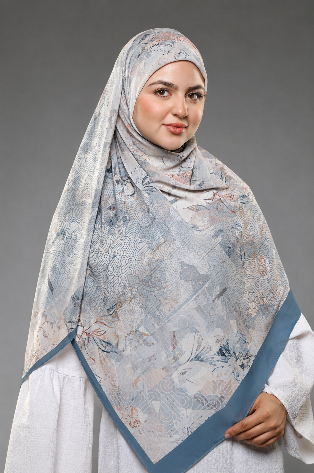 Khimar Malaysian Chiffon Printed DM1117