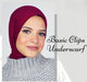 Basic Clips Underscarf – Colors - Color 01 – TK1001