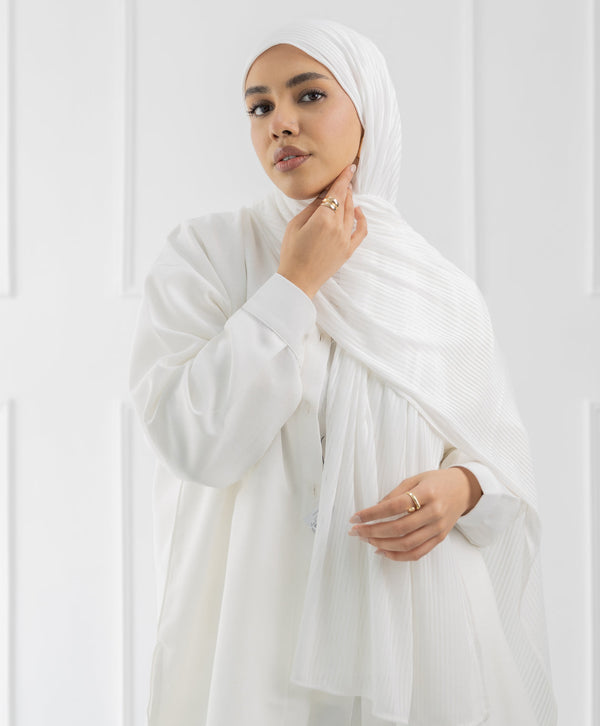 Wide Striped Kuwaiti Scarf