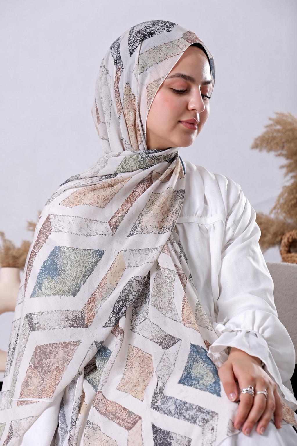 Dubita Satin Printed – Patterns - Print 19 – DS1119