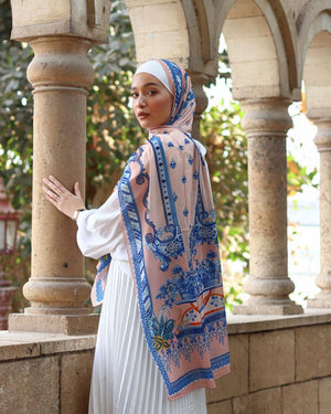 Digital Chiffon Scarf DS1214