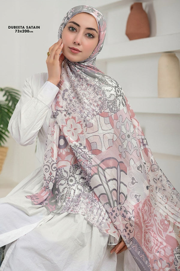 Dubita Satin printed