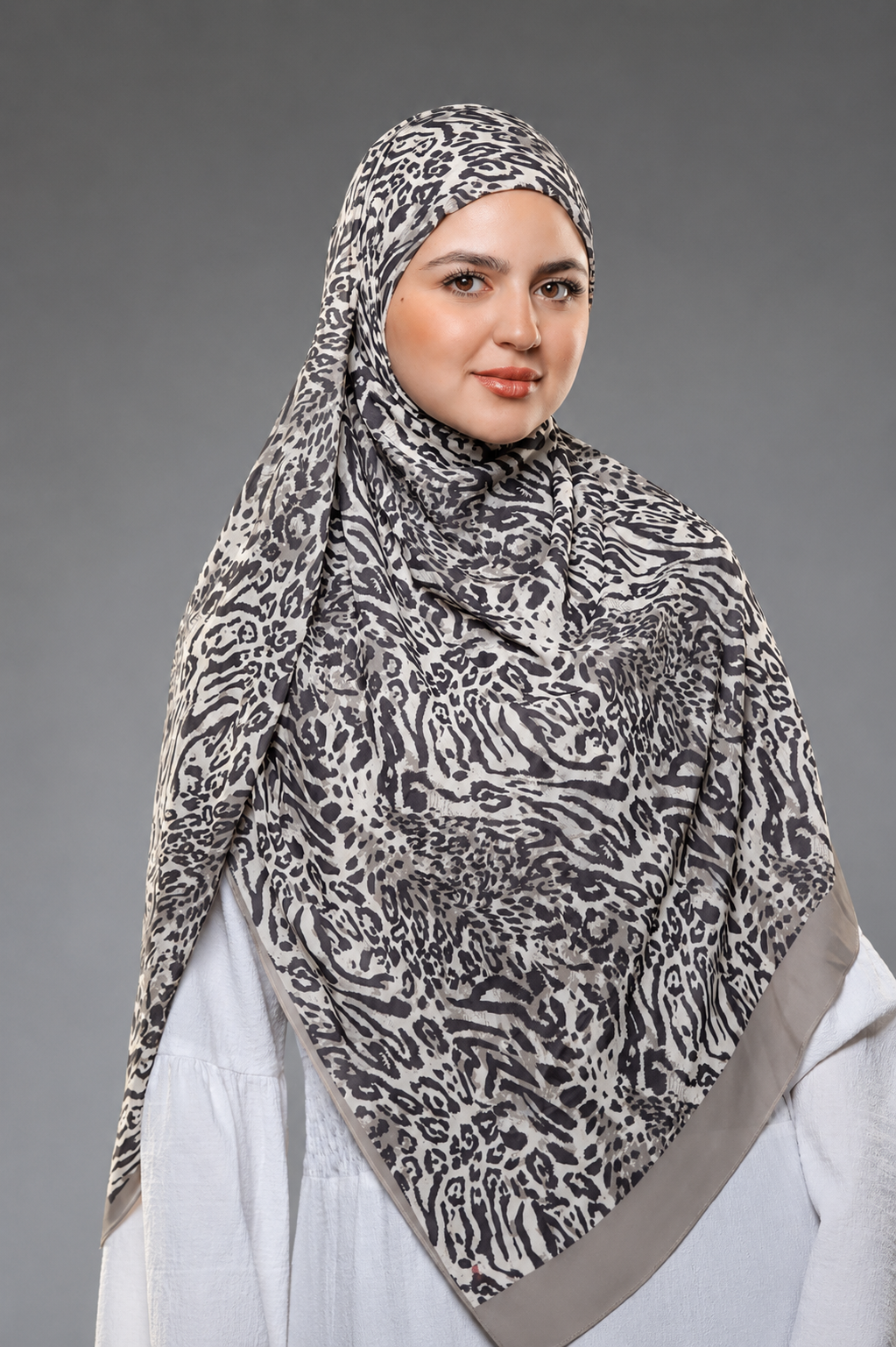 Khimar Malaysian Chiffon Printed DM1116