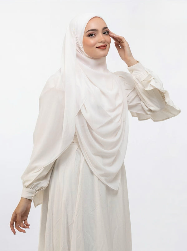 Khimar Malaysian Chiffon.