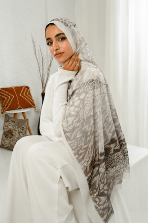 Digital Chiffon Scarf DS4274
