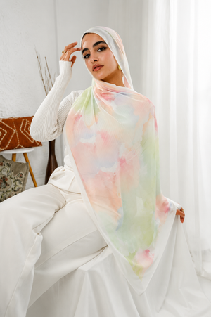 Digital Chiffon Scarf DS4258