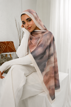 Digital Chiffon Scarf DS4250