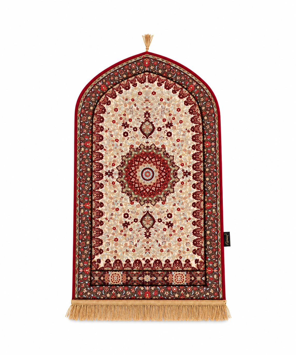 Printed Prayer Rug – Floral Pattern