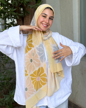 Digital Chiffon Scarf DS4226