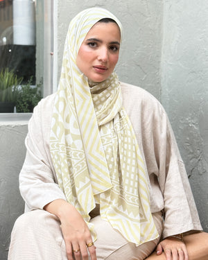 Digital Chiffon Scarf DS4217