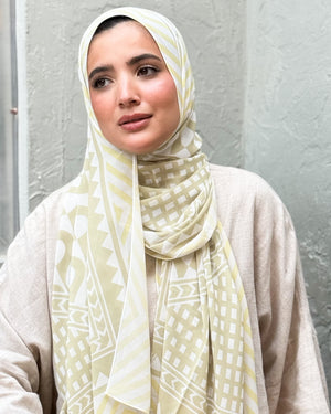Digital Chiffon Scarf DS4217