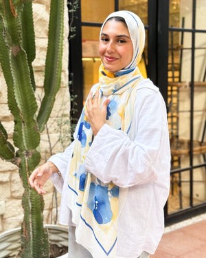 Digital Chiffon Scarf DS4201