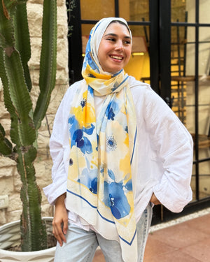 Digital Chiffon Scarf DS4201