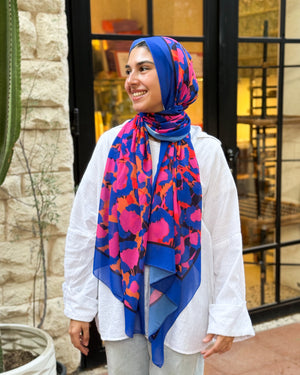 Digital Chiffon Scarf DS4204
