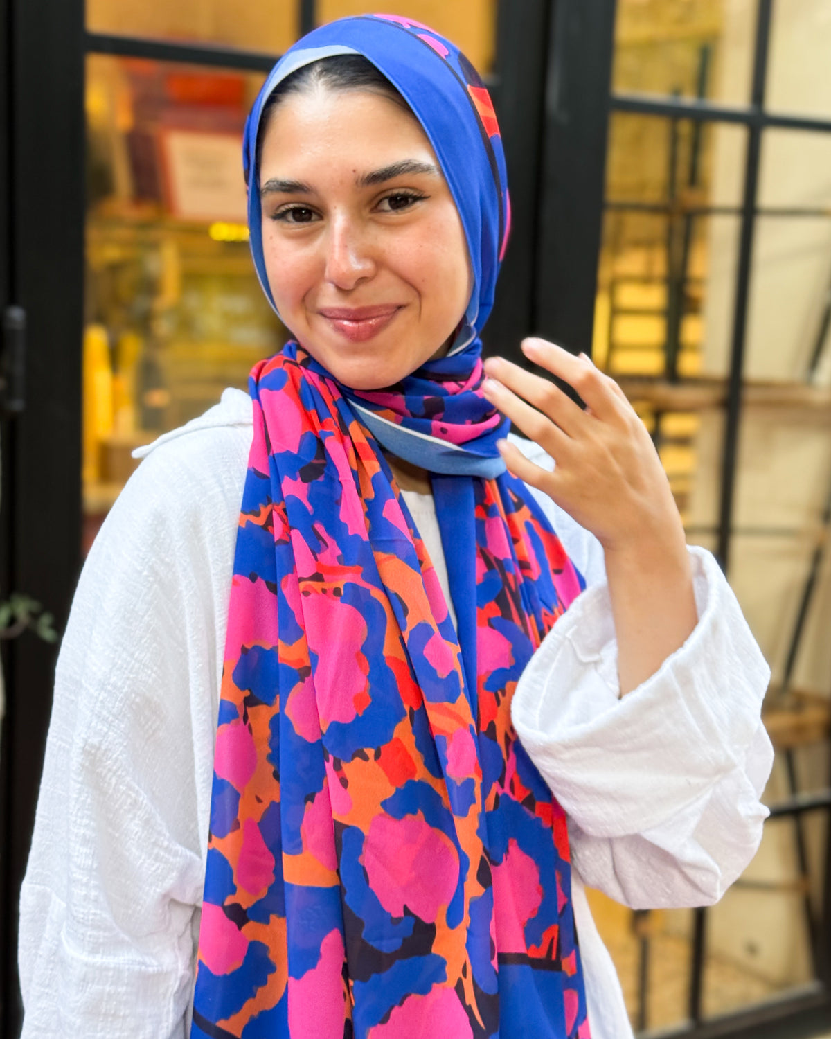 Digital Chiffon Scarf DS4204