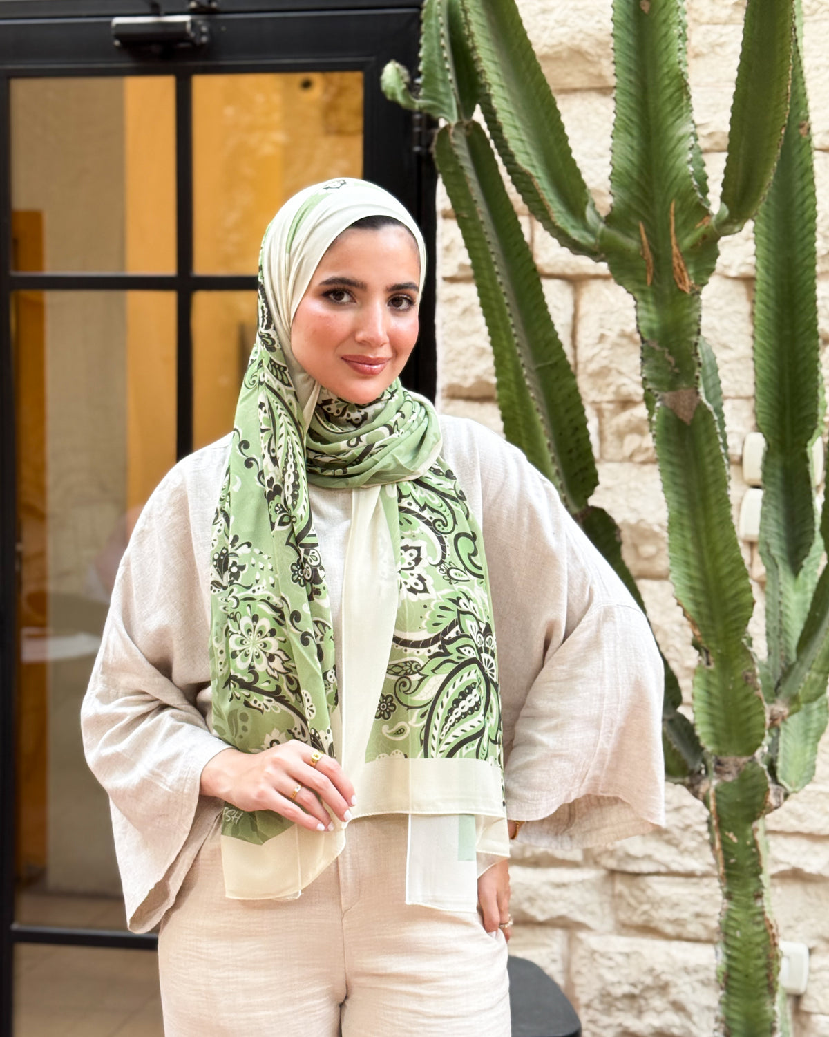 Digital Chiffon Scarf DS4206