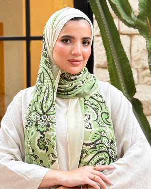 Digital Chiffon Scarf DS4206
