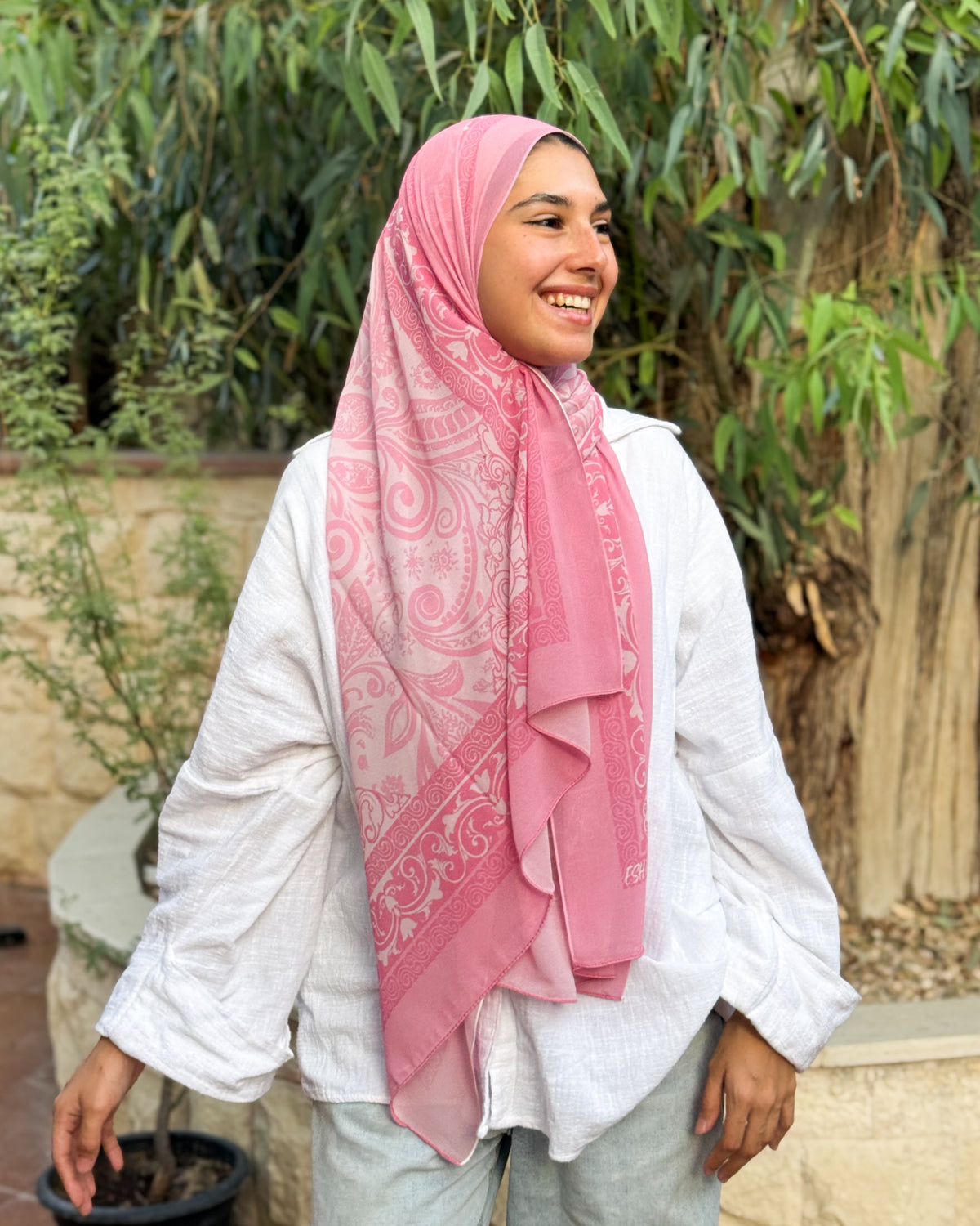 Digital Chiffon Scarf DS4218