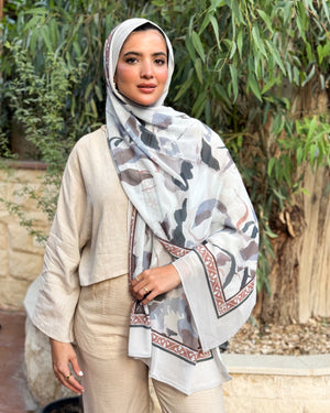 Digital Chiffon Scarf DS4195