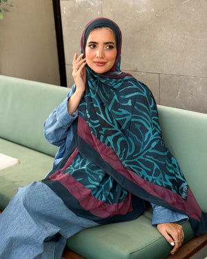 Digital Chiffon Scarf DS4194