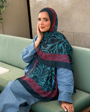 Digital Chiffon Scarf DS4194
